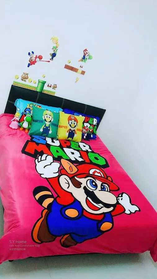Lejlighed Theme Cartoon House Super Mario Game Hotel Kuala Lumpur Malaysia