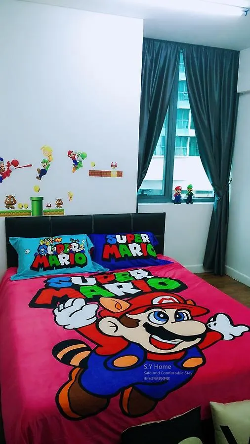 Lejlighed Theme Cartoon House Super Mario Game Hotel Kuala Lumpur